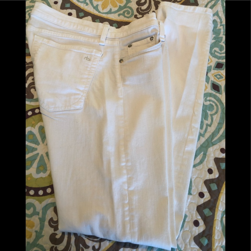 Rag & Bone The Dre White Jeans